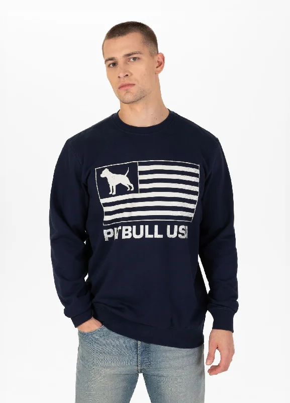 Men's Sweatshirt Terry Pitbull USA