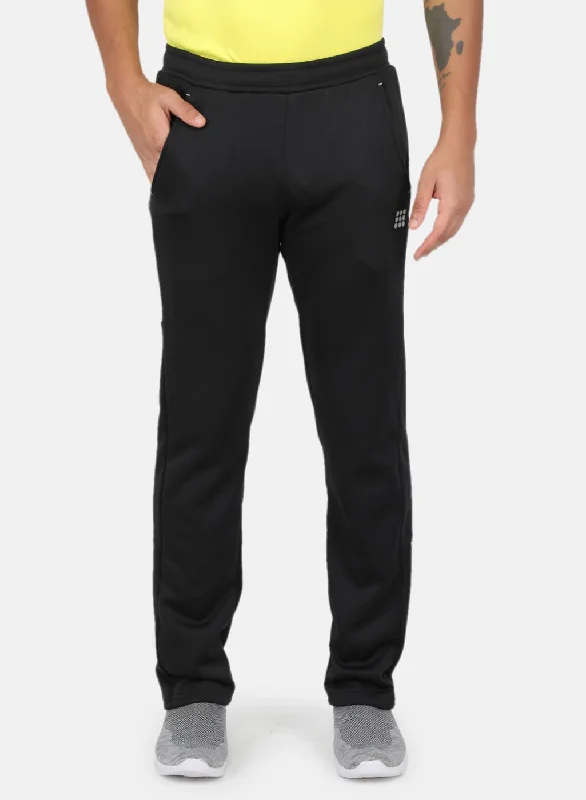 Men Black Smart Fit Track Pant