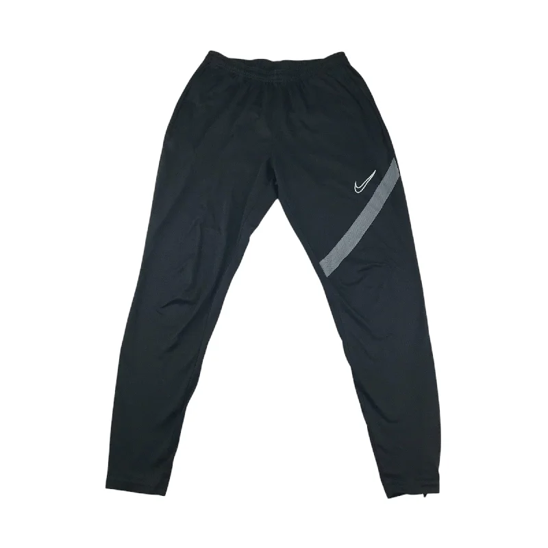 Nike sport joggers adult size M black panelled design slim leg