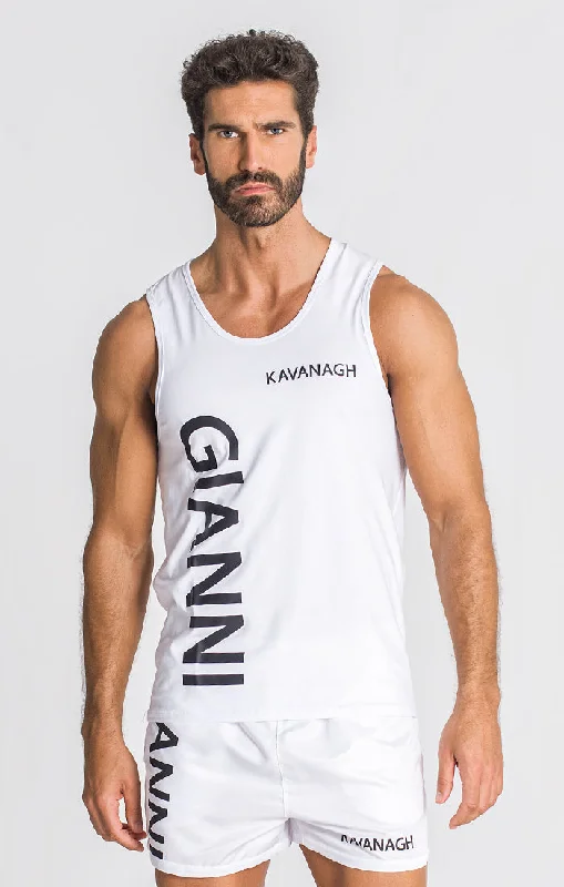 White Dimension Tanktop