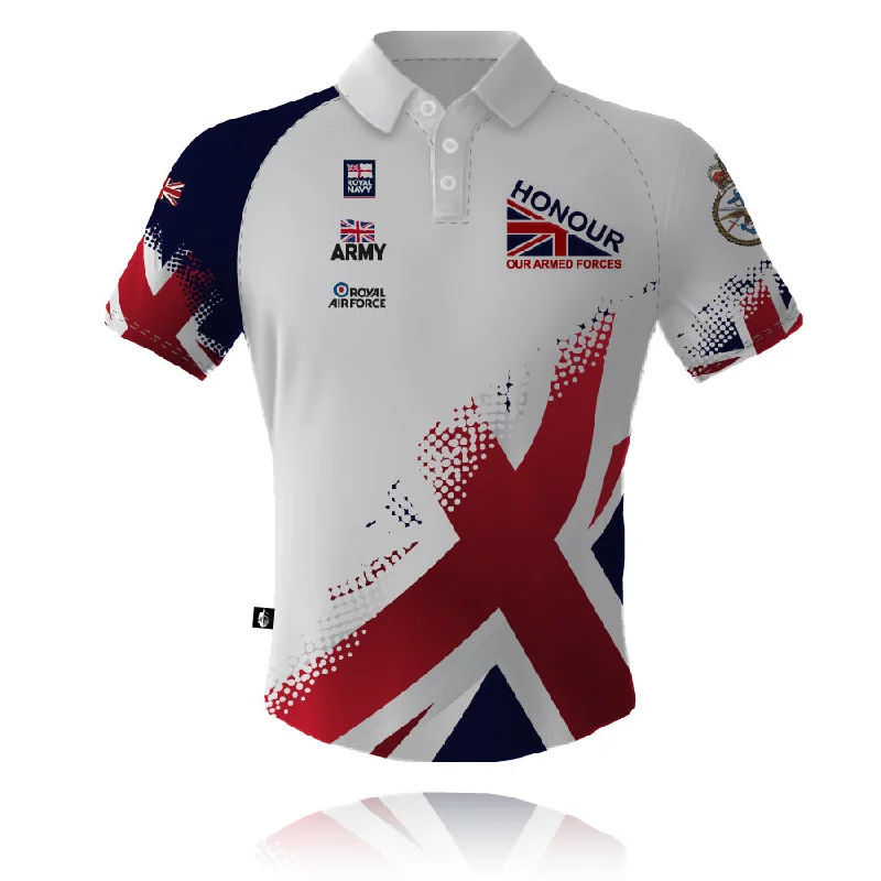 Honour Our Armed Forces V1 Supporters - Tech Polo (CLEARANCE)