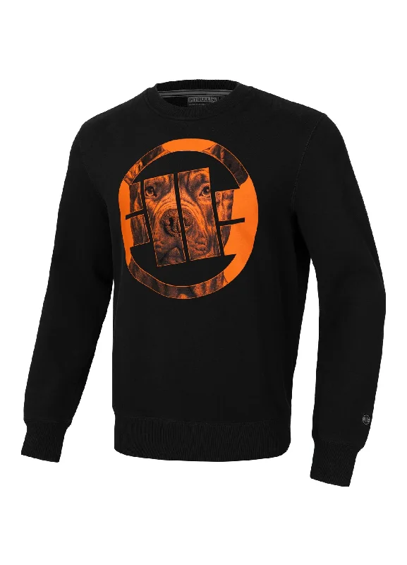 Men's Sweatshirt Orange Dog 24