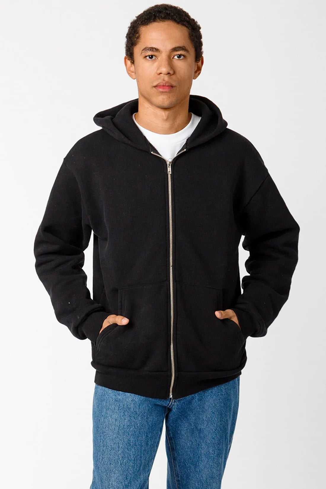 Los Angeles Apparel - HF-10 - 14oz. Heavy Fleece Zip Up Hooded Sweatshirt