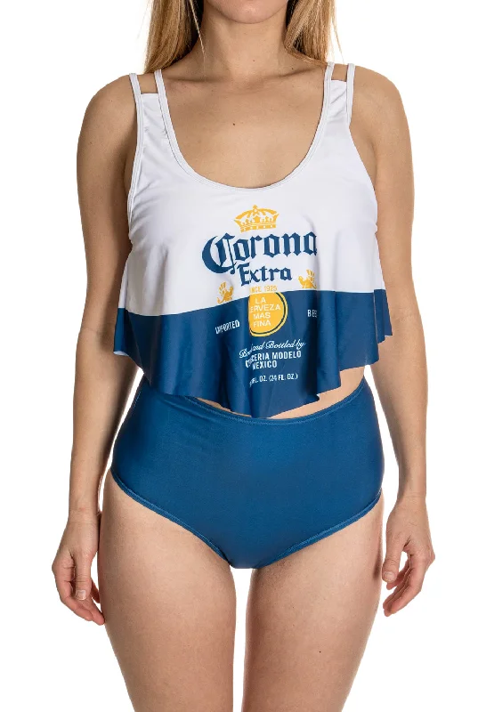 Corona Extra Label Flowy High Waist Bikini