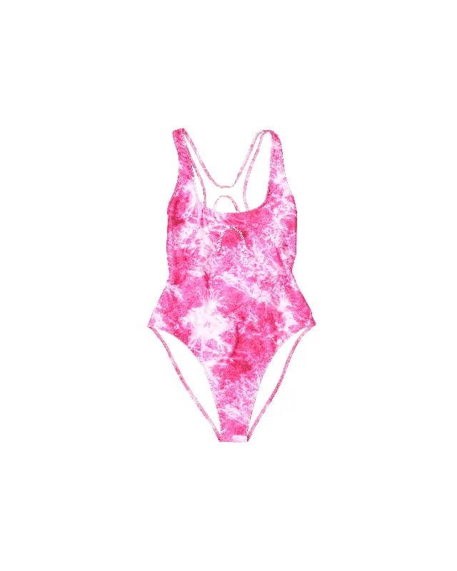 Logo Swimsuit - Pink