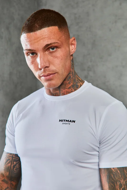 White Hitman T-Shirt