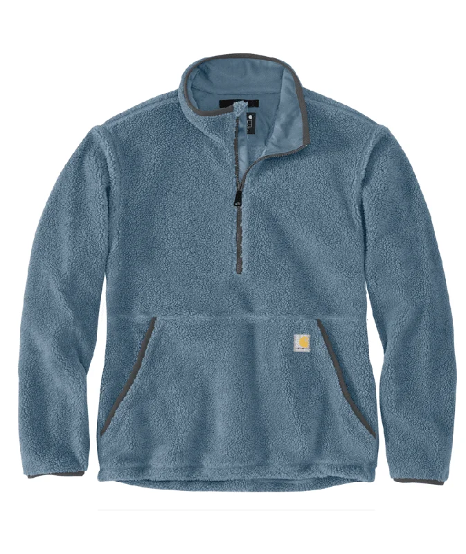 Loose Fit Fleece Pullover - 2 Warmer Rating - Thundercloud