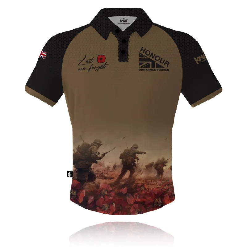 We Will Remember Them - Tech Polo (CLEARANCE)