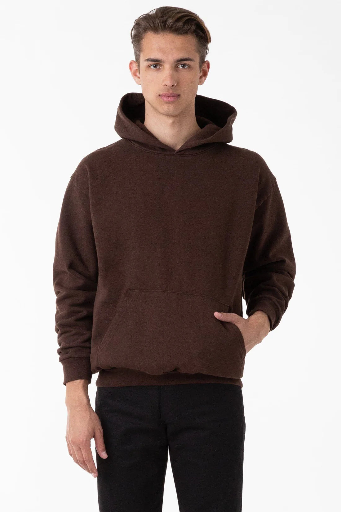 Los Angeles Apparel - HF09GD - Heavy Fleece Hooded Pullover Sweatshirt