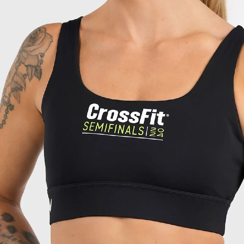 Northern Spirit - CrossFit® Semifinals Lambdi Women’s Classic Sports Bra Medium Support - INK