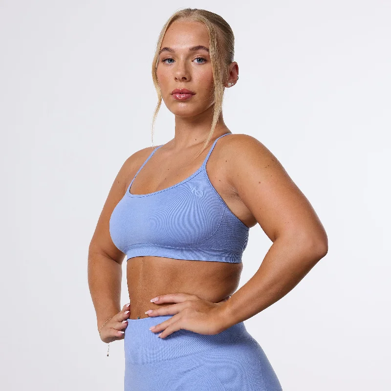 Vanquish Elevate Seamless Sky Blue Multiway Low Support Bra