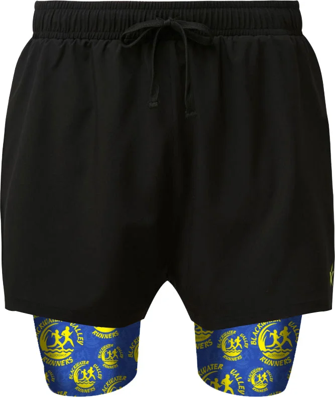 2 in 1 Double Layer Ultra Shorts | Blackwater Valley Runners