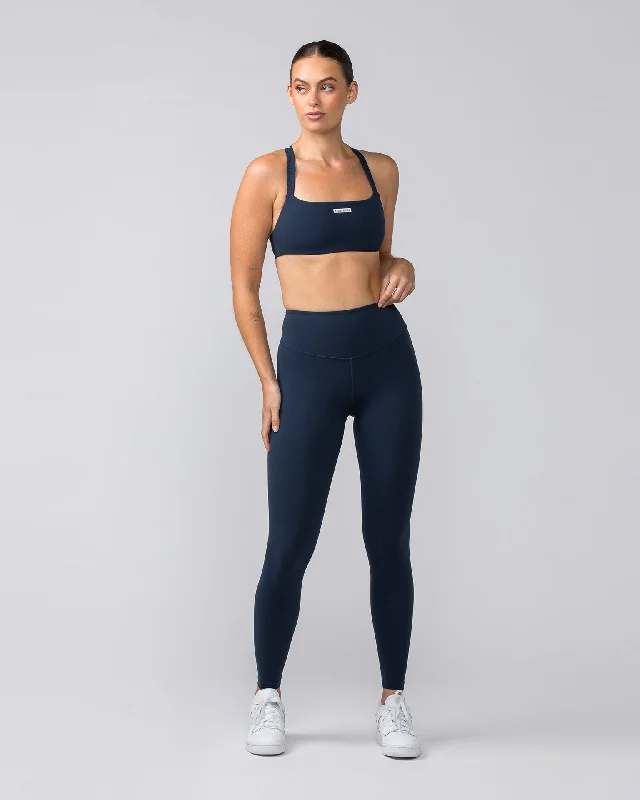 Contour Aura Full Length Leggings - Navy