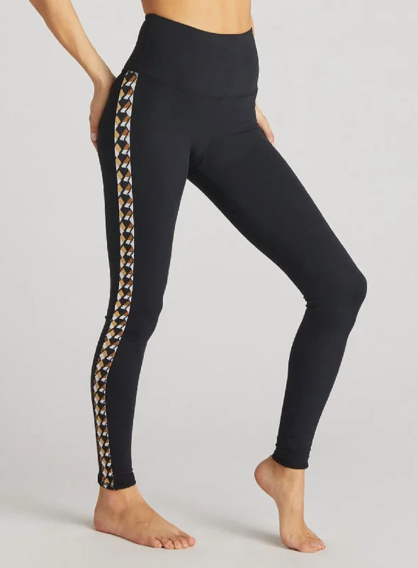 Gemma Ankle Leggings In Matrix