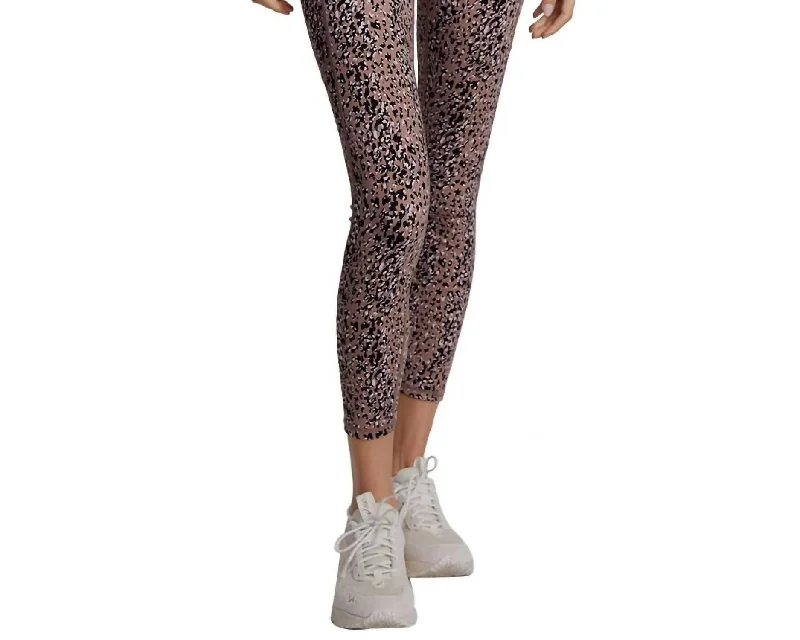 Let's Go Pocket 25" 2.0 Legging In Mauve Mix Speckle Animal