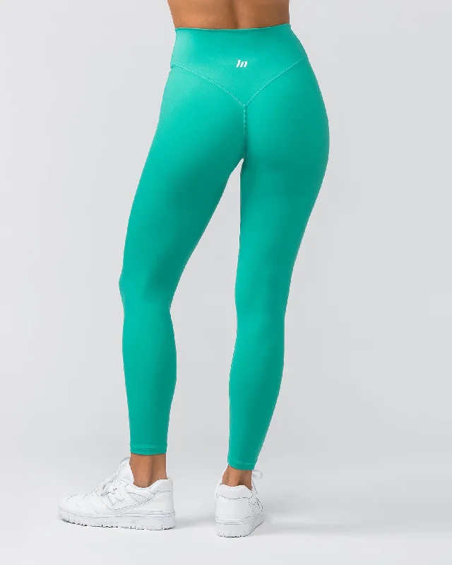 Liberty Zero Rise Ankle Length Leggings - Maldive