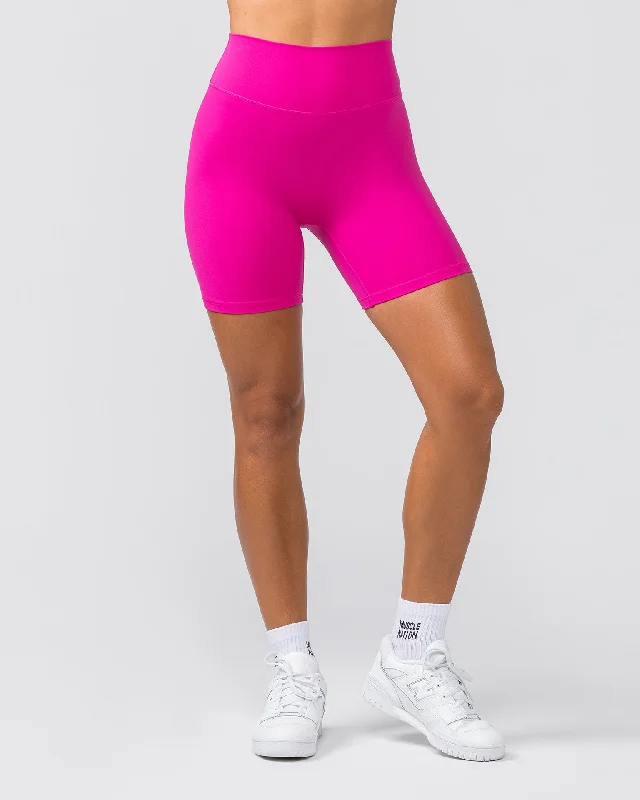 Liberty Zero Rise Bike Shorts - Pink Crush