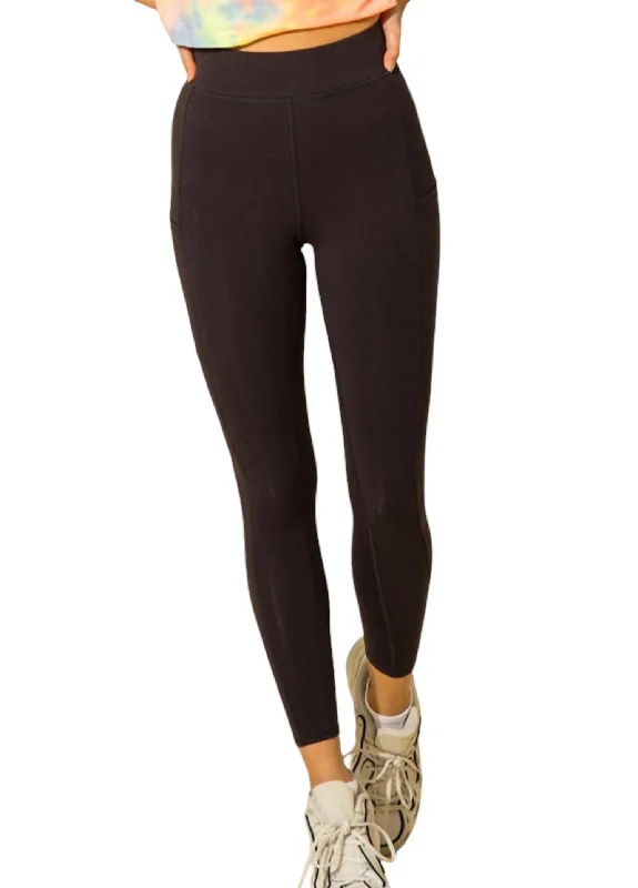 Perfectly Basic Legging In Black