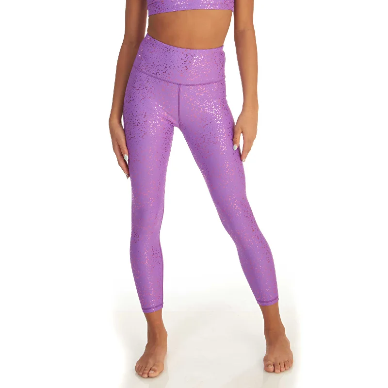 Superstar Leggings - Lavender Sparkle