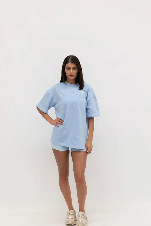 The Gabriel Oversized Tee - Sky Blue