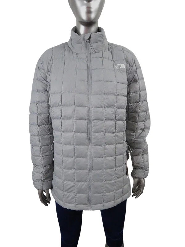 The North Face Thermoball Eco NF0A7ULZA91 Women's Gray Puffer Jacket 1X DTF811