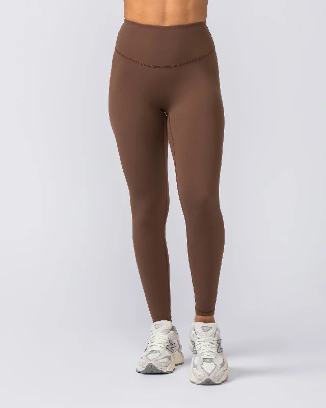 Ultra Aura Ankle Length Leggings - Fudge