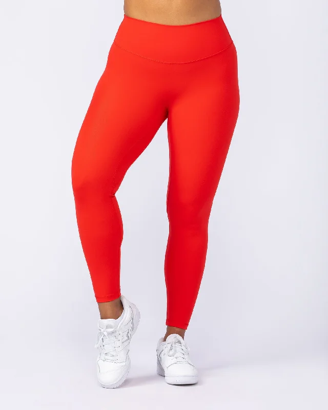 Zero Rise Everyday Ankle Length Leggings - Chilli